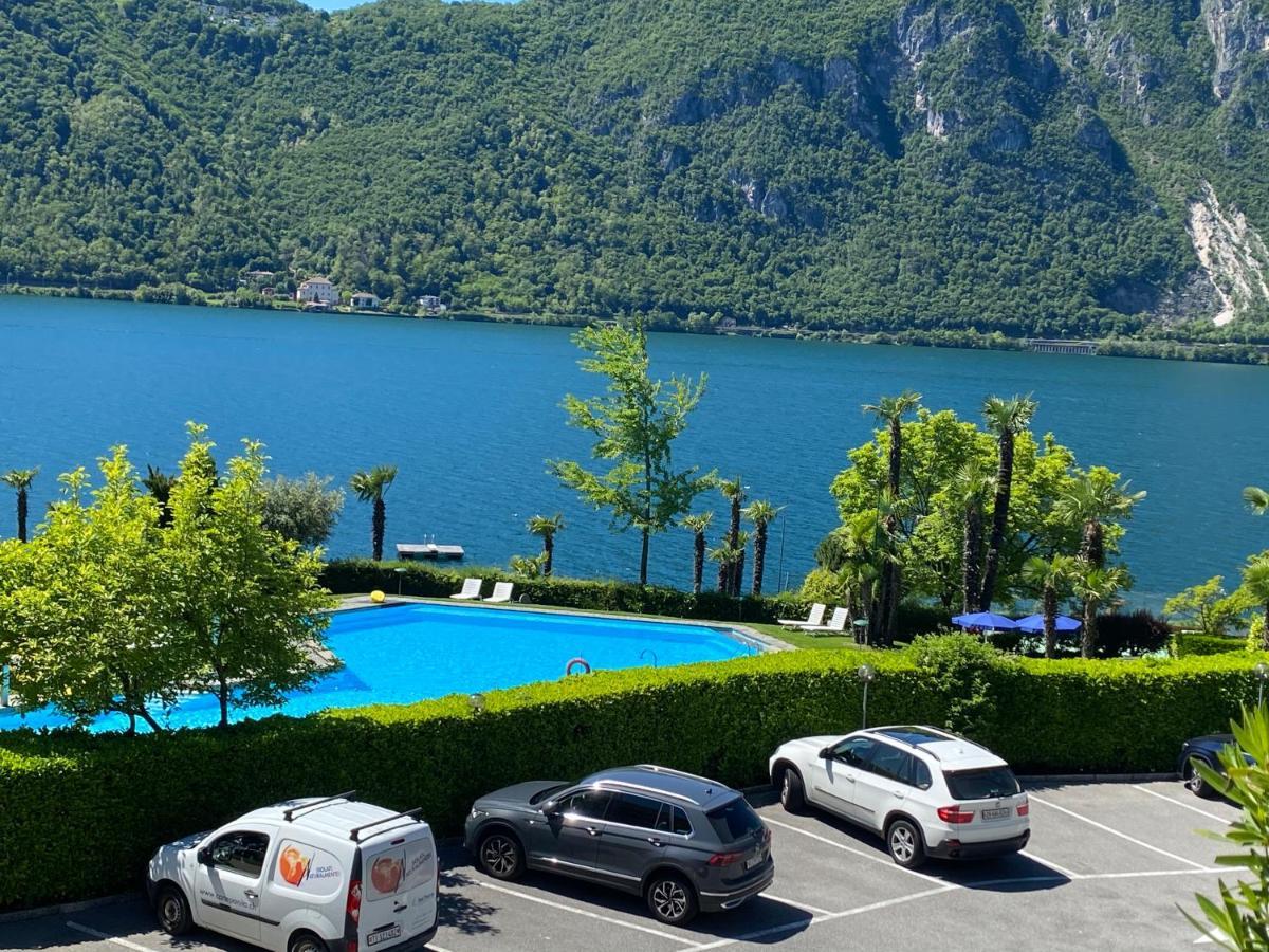 Holiday On The Lake Lugano 6 Bissone Exterior photo